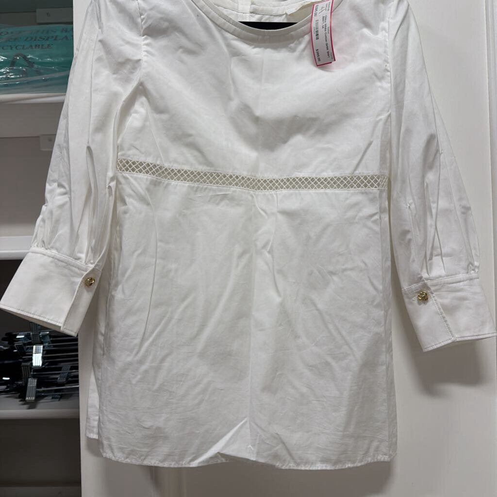 White Cotton GHW Shirt (NWT)