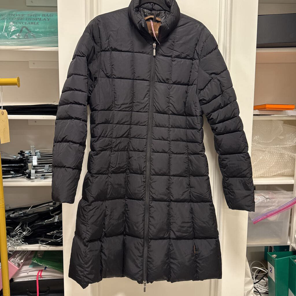Black Long Puffer Coat