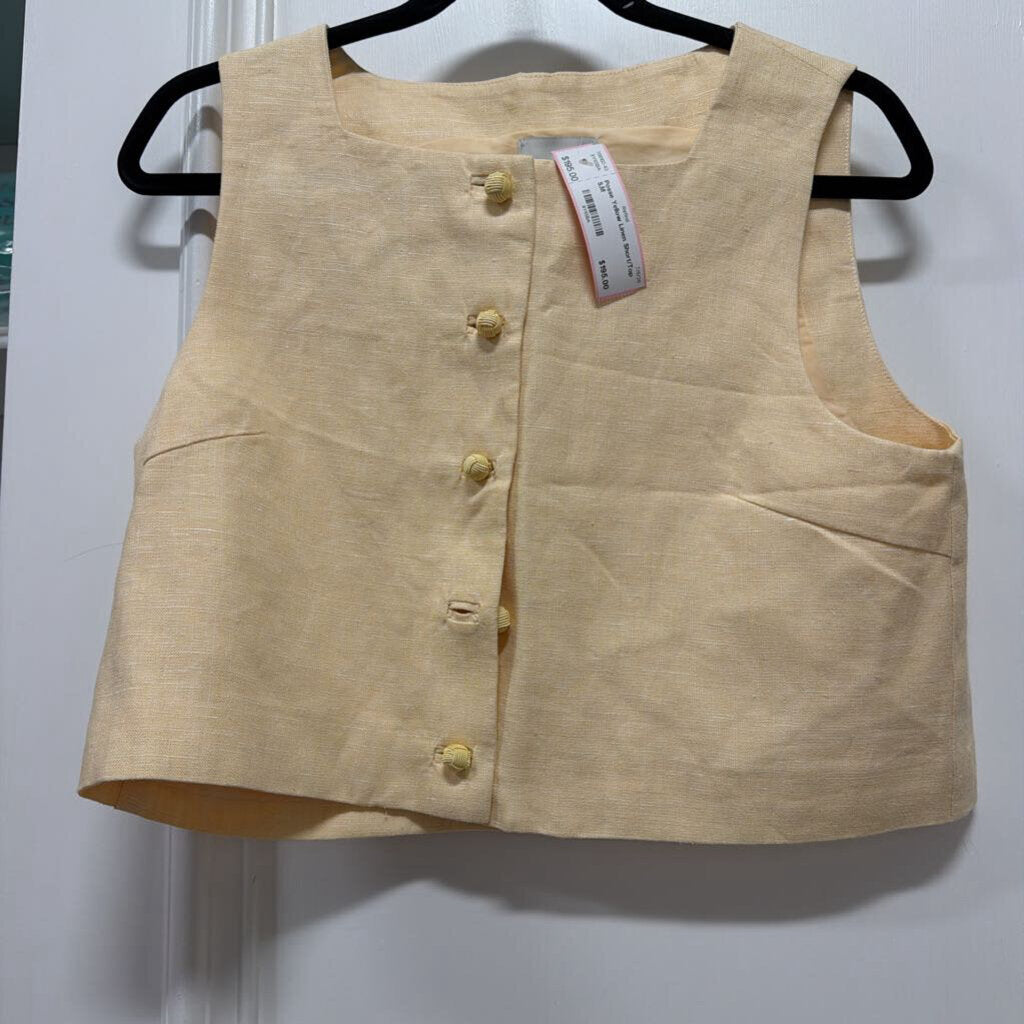 Yellow Linen Short/Top