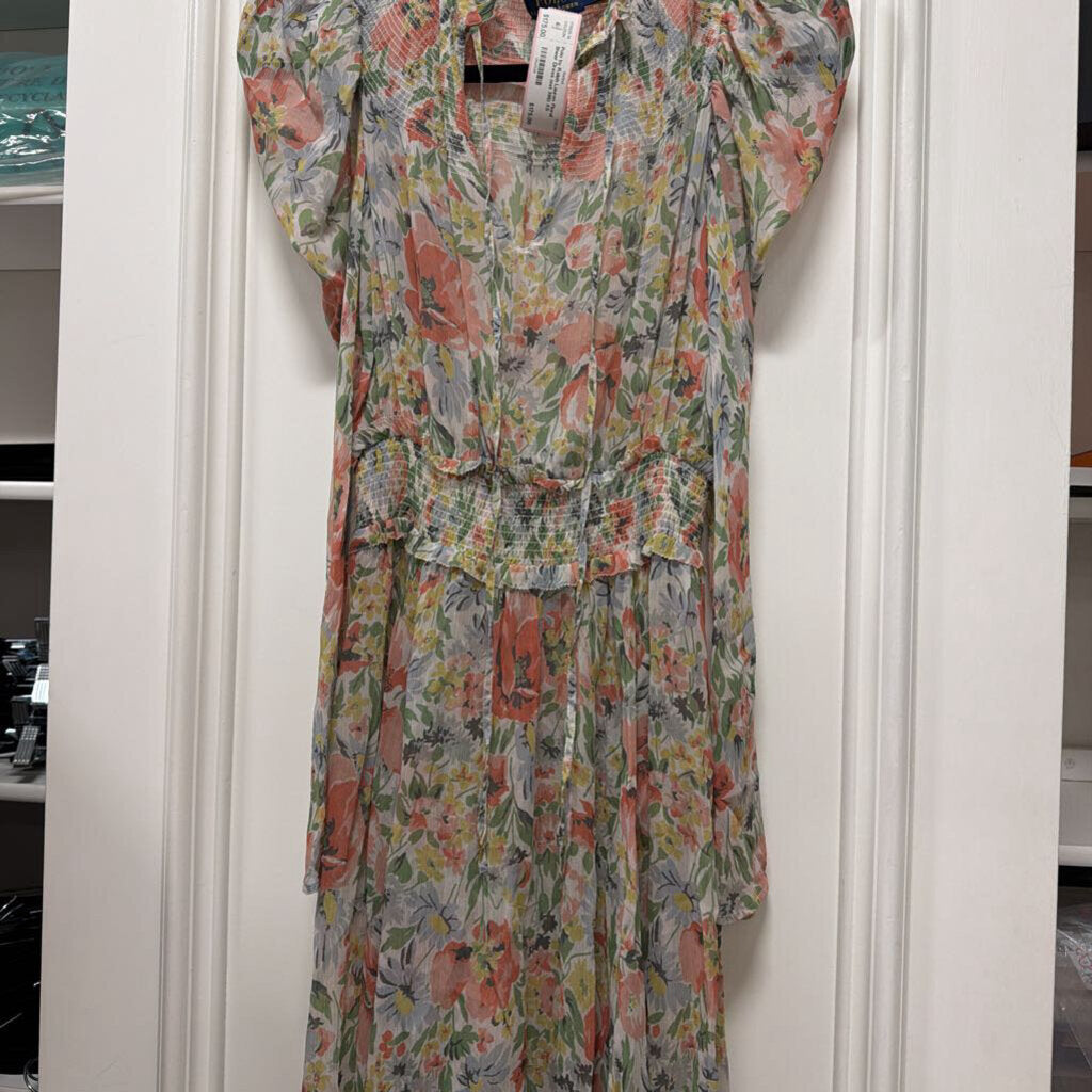 Floral Sheer Dress (est 395)