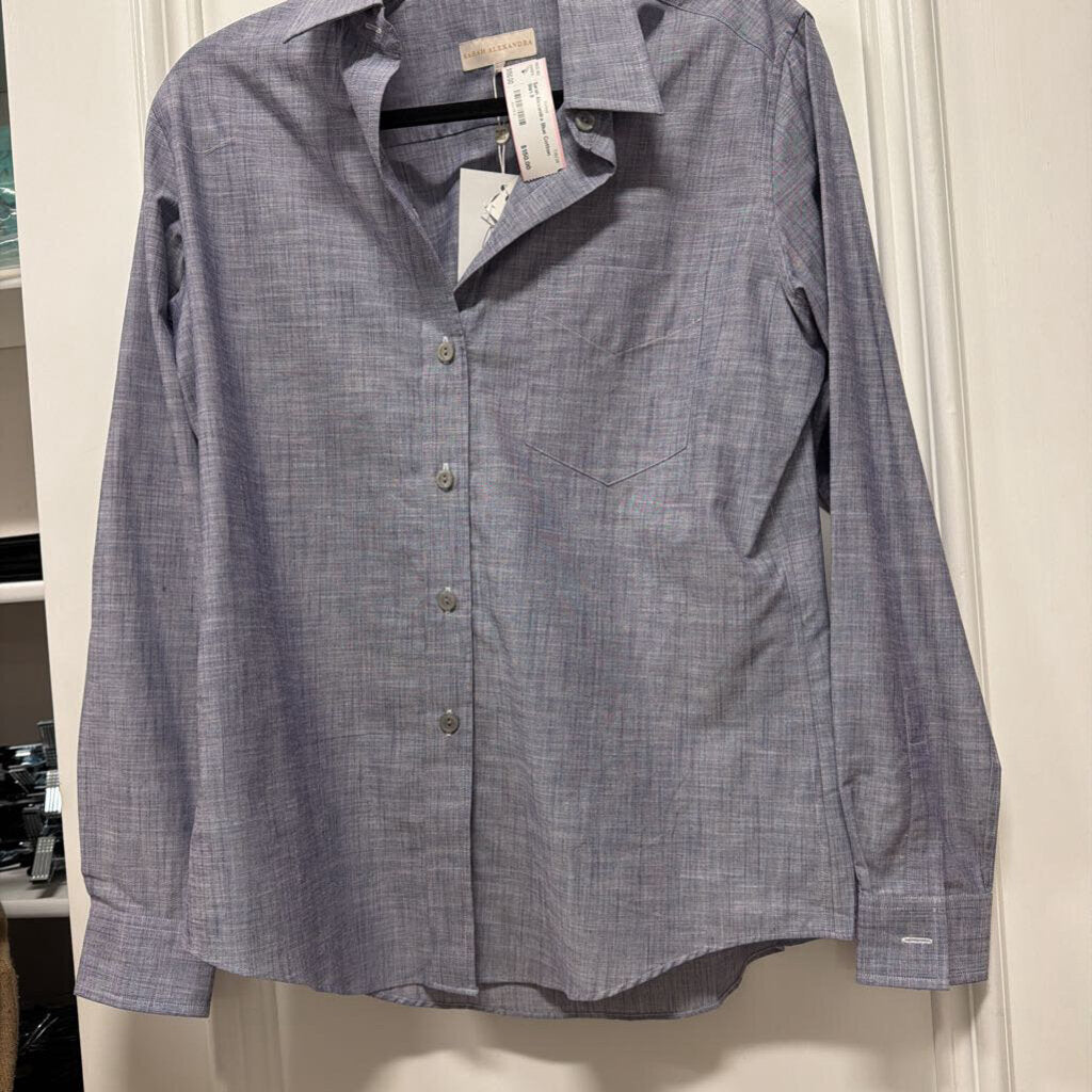 Blue Cotton Shirt