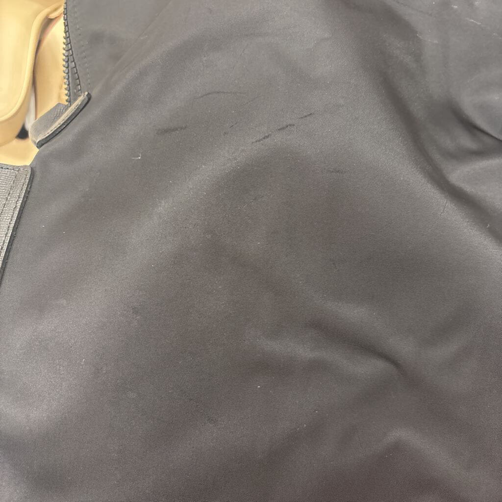 Black Nylon Tote Bag (Corner Wear/Scratching)