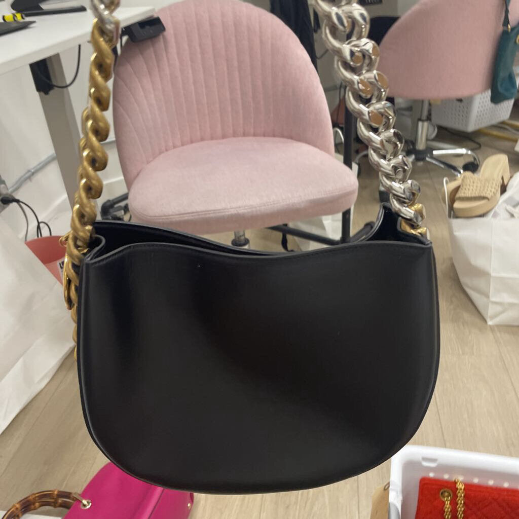 Black Frayme Shoulder Bag