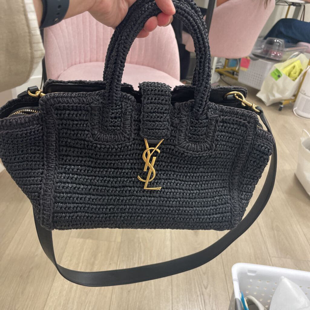 Black Raffia Tote (est 2500)
