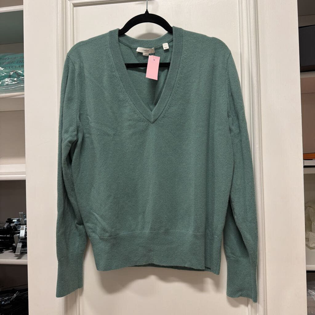 Sage Green Wool/Cashmere Sweater