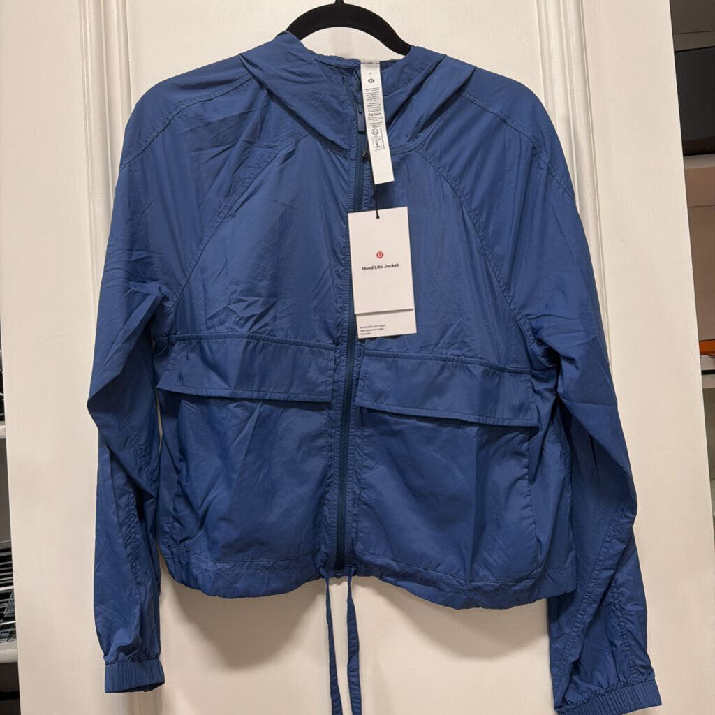 Blue Nylon Hood Lite Jacket (NWT 128)