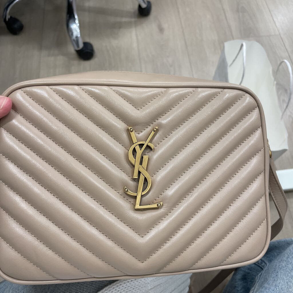 Beige Lou Camera Bag