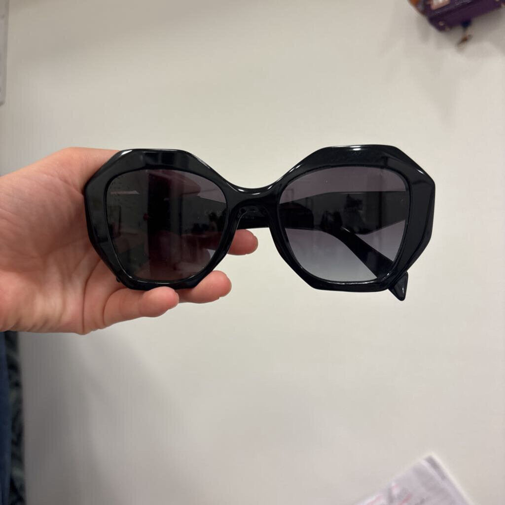 Black Oversized Sunglass (Case)