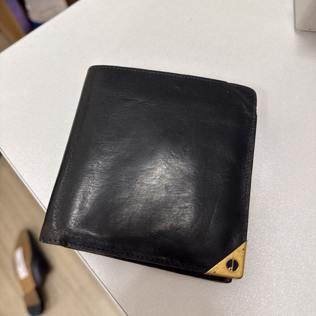 Black Leather Wallet