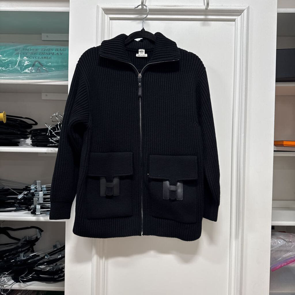 Black Wool H Sweater (NWT Sold out)