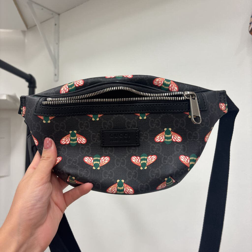 Black Supreme Bee Belt Bag