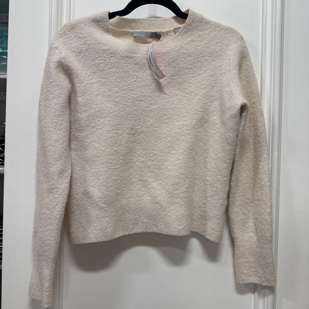 Cream Wool/Poly Sweater
