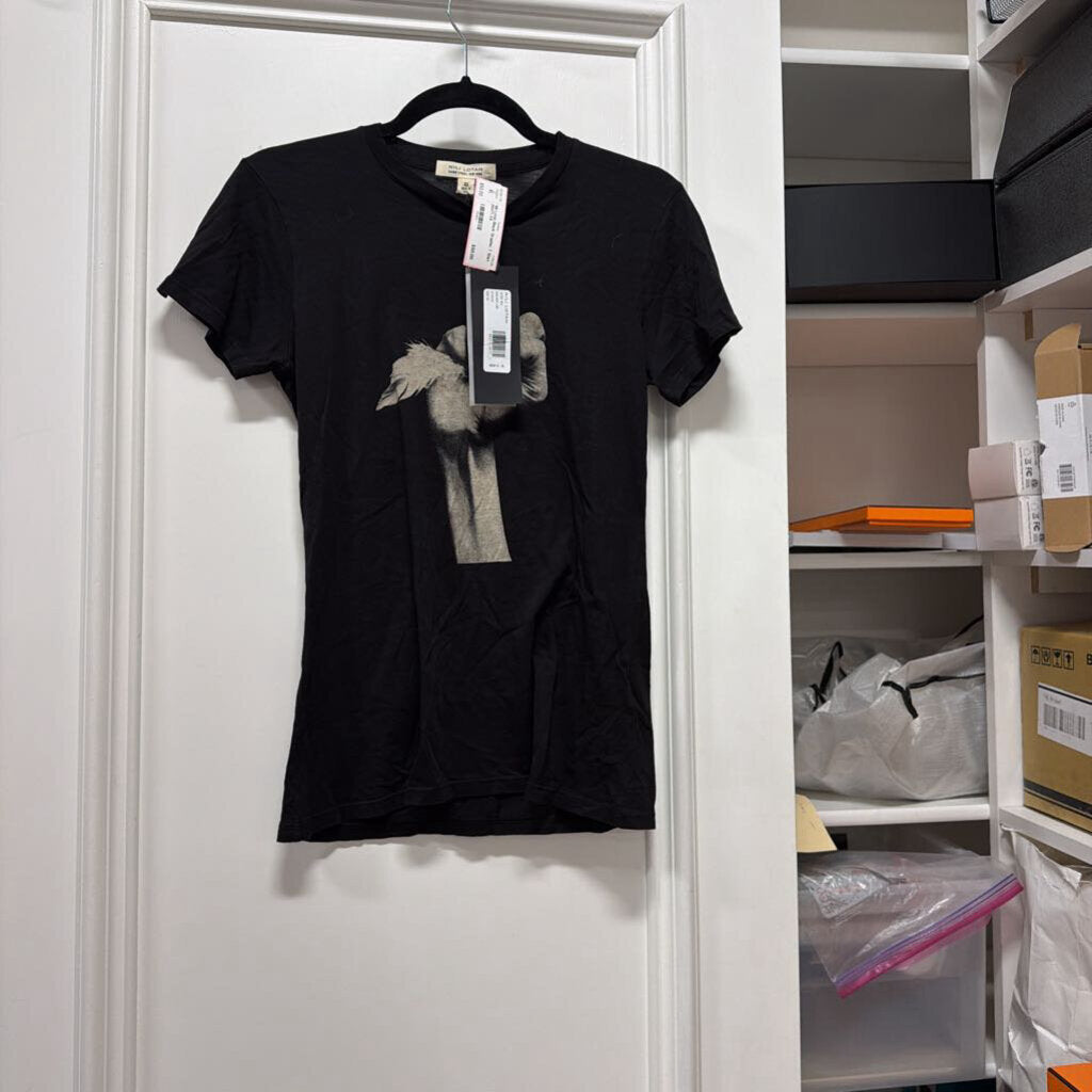 Black Graphic T Shirt (NWT)