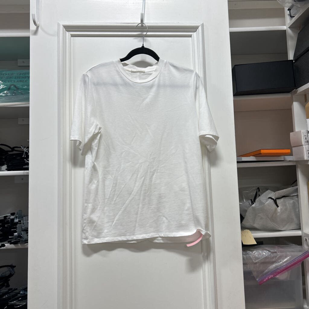 White Cotton Oversized Tee