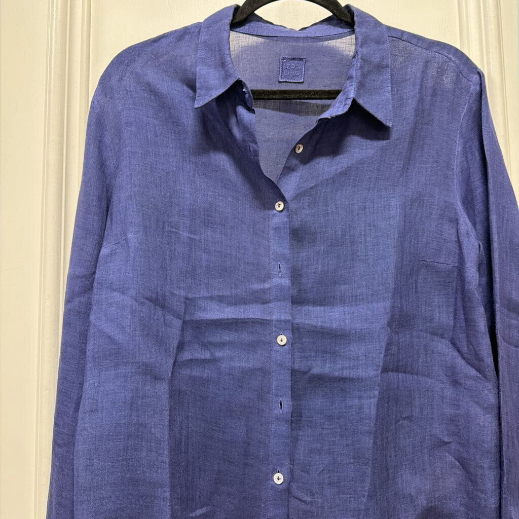 Purple Linen Shirt