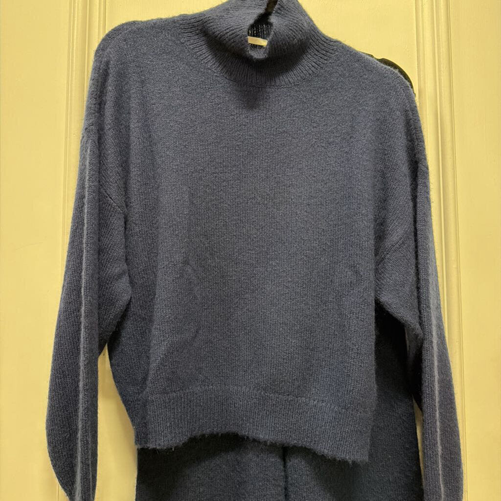Navy Wool/Cashmere Blend SET