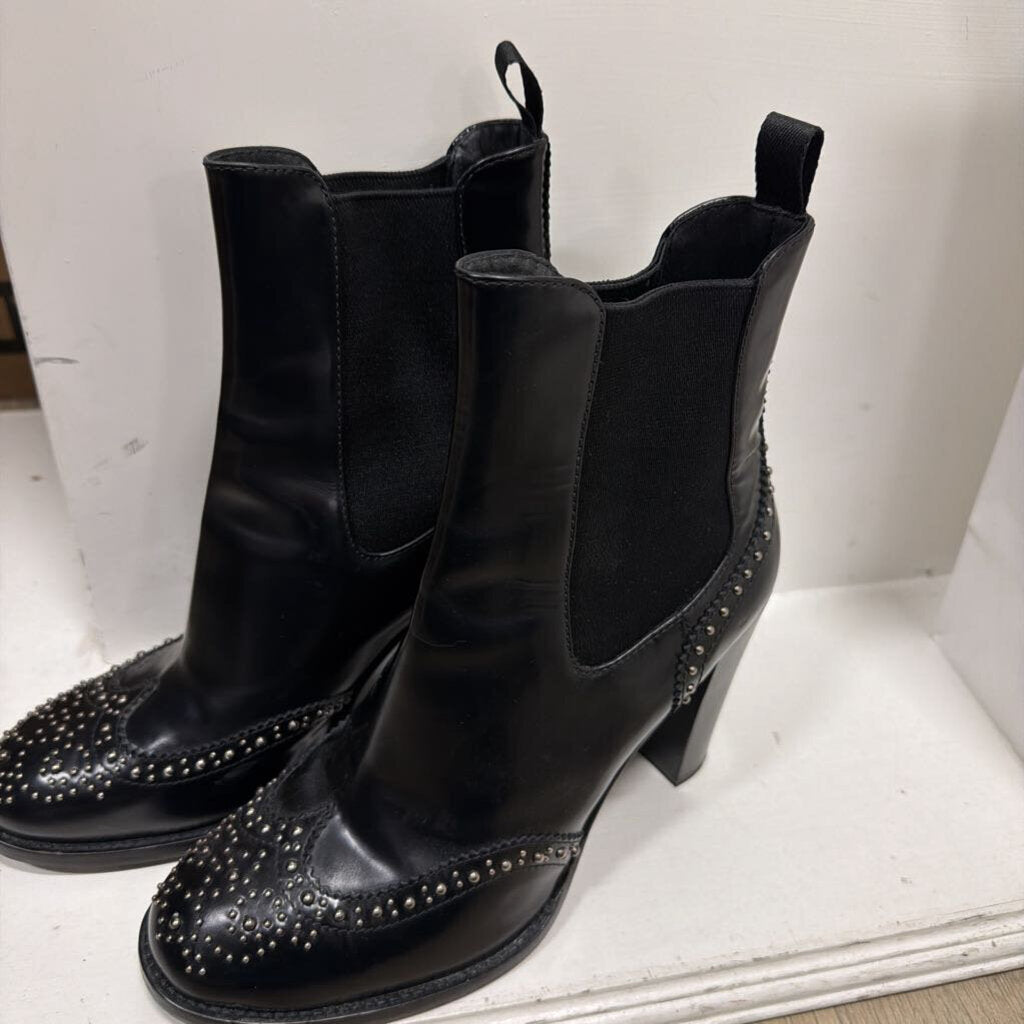 Church's Black Studded Leather Boots
