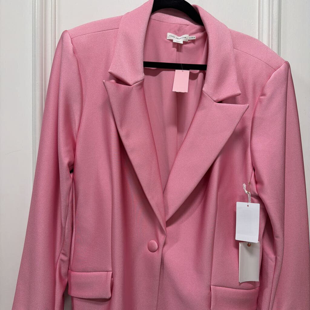Pink Nylon Blazer (NWT 199)