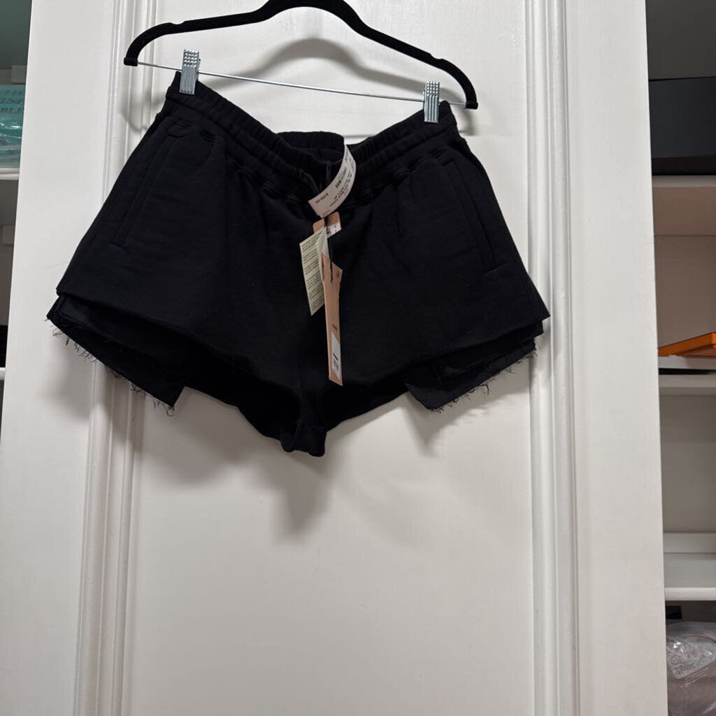 2023 Black Cotton Logo Short (NWT)