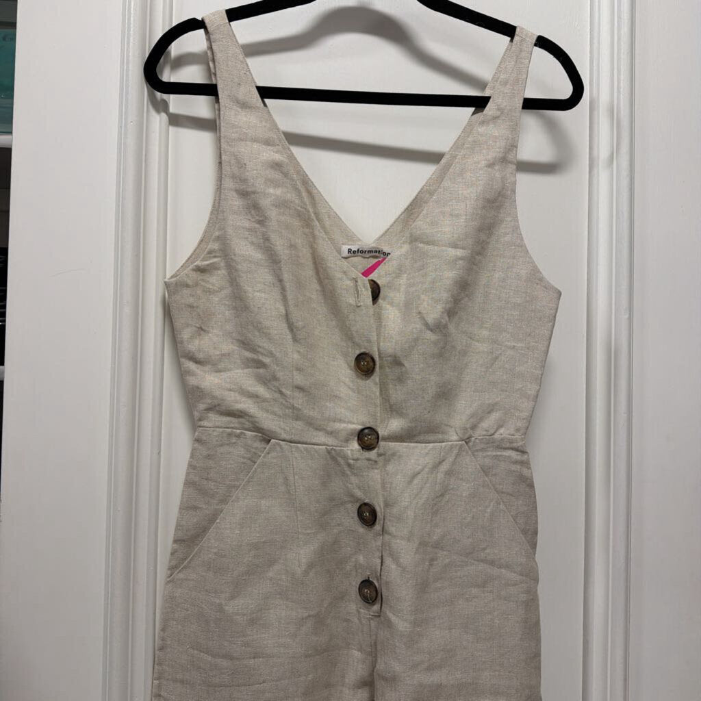 Beige Jumpsuit