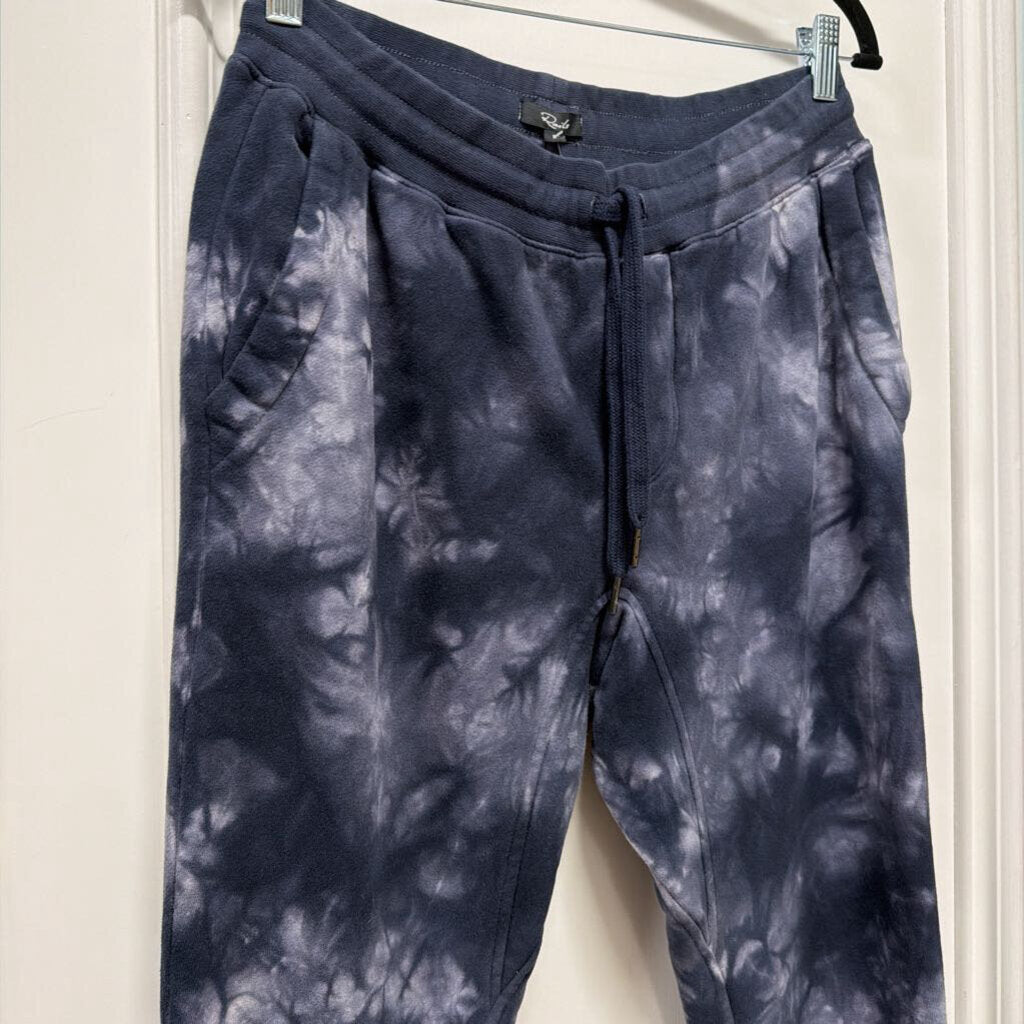 Grey Tie Dye Cotton Joggers