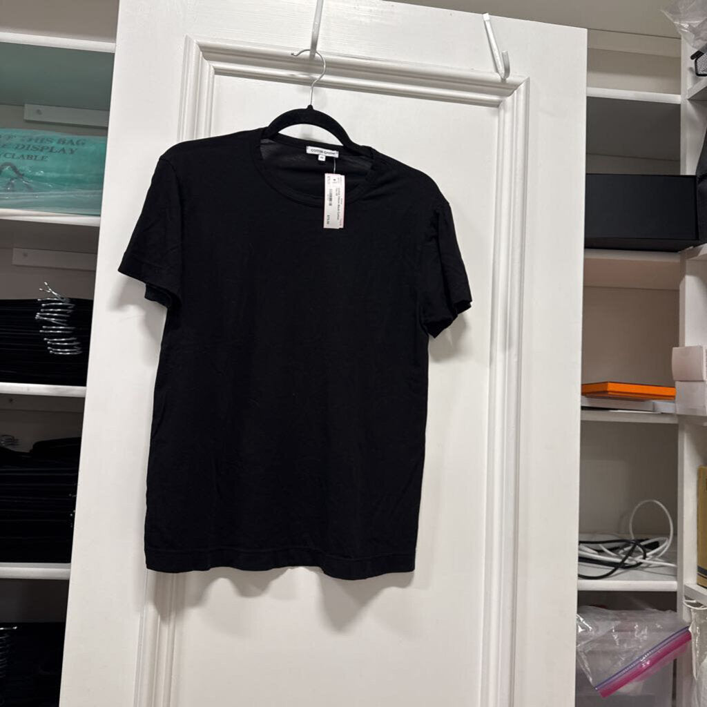Black Cotton Tee