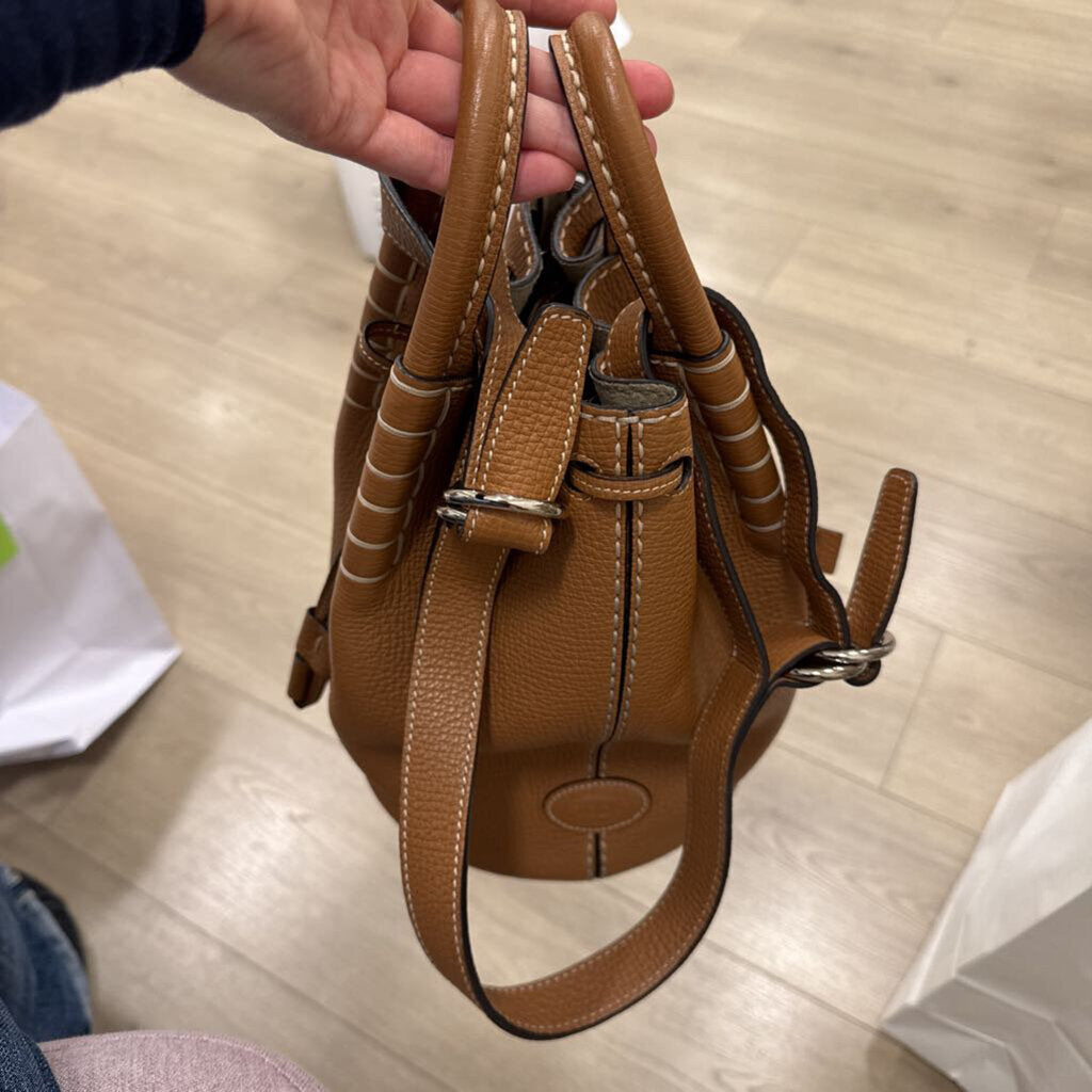 Tan T Timeless 2Way Drawstring Bag
