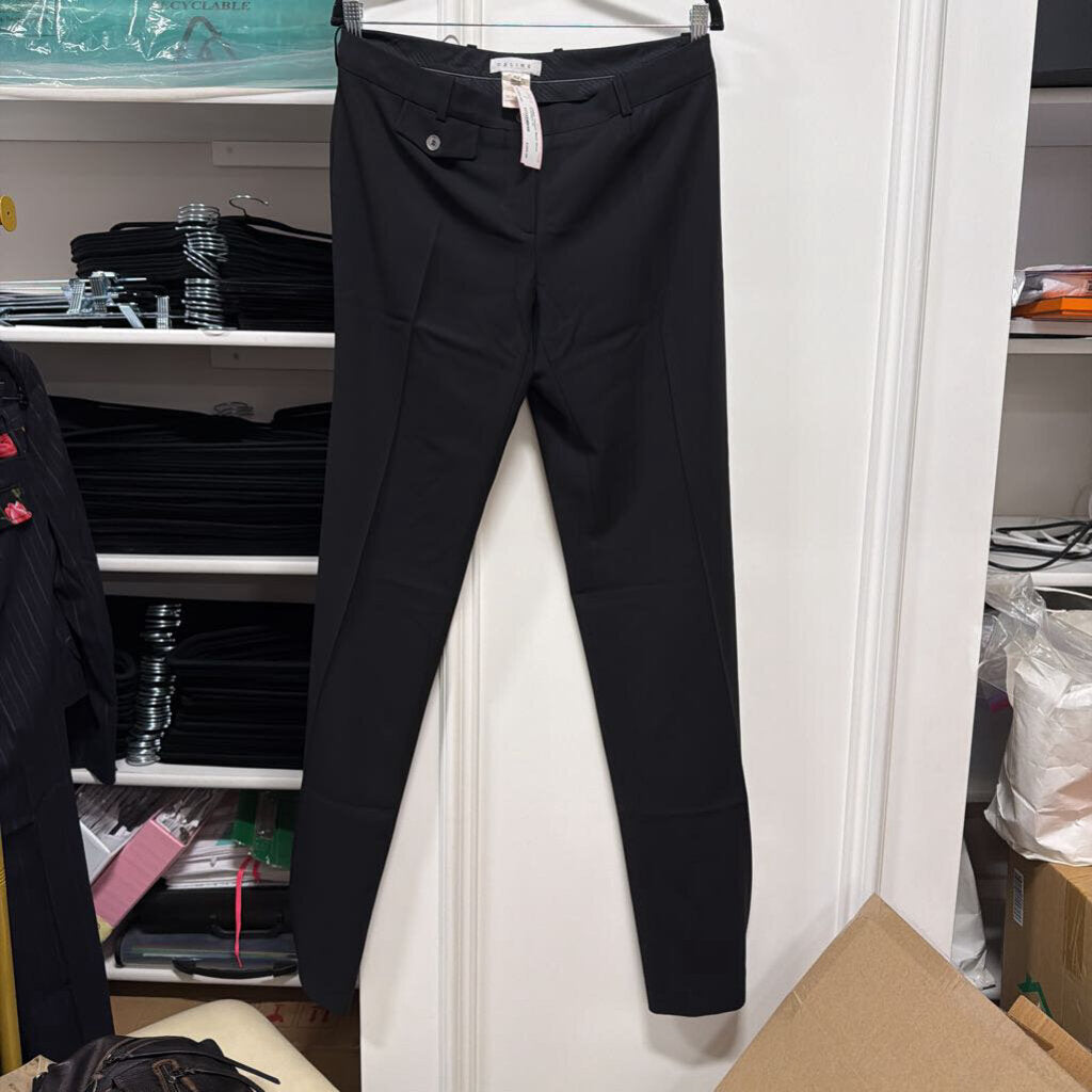 Vintage Black Wool Trousers