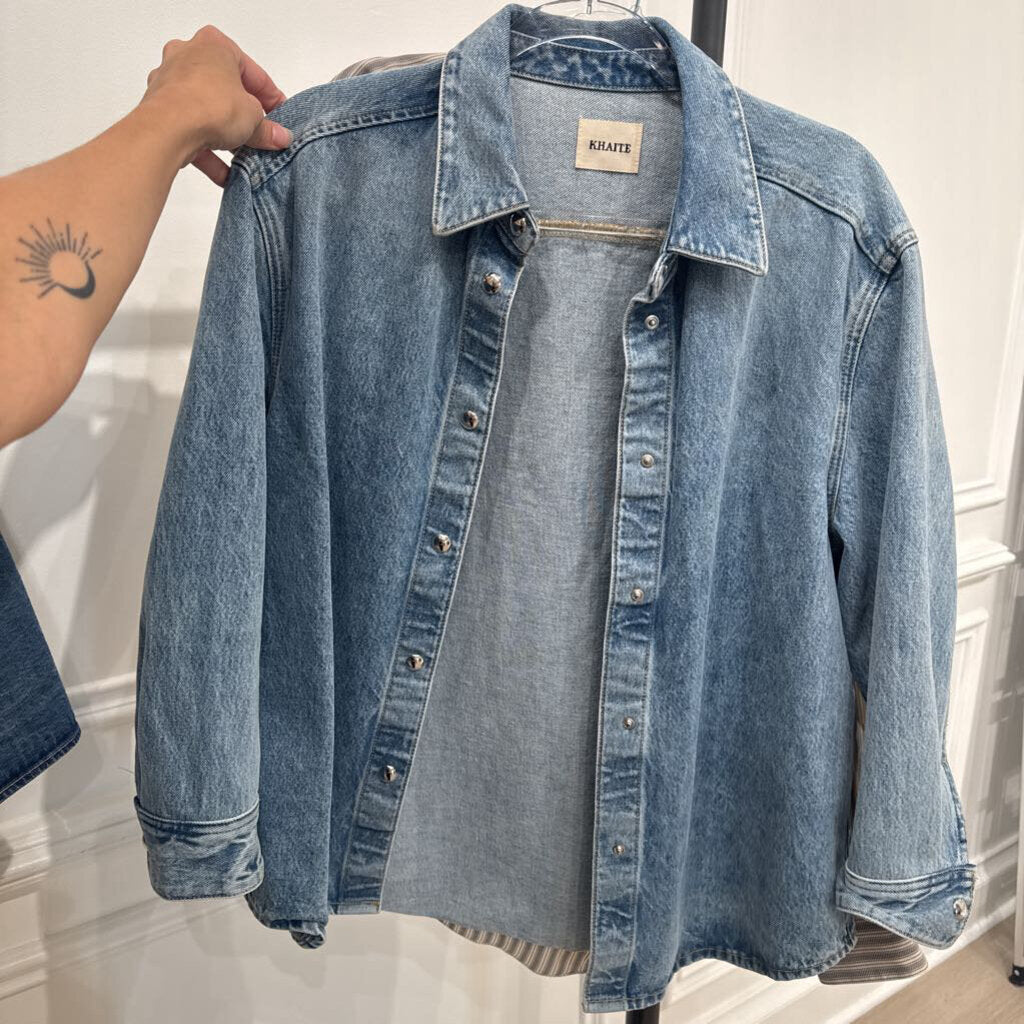 Khaite denim shirt Jacket