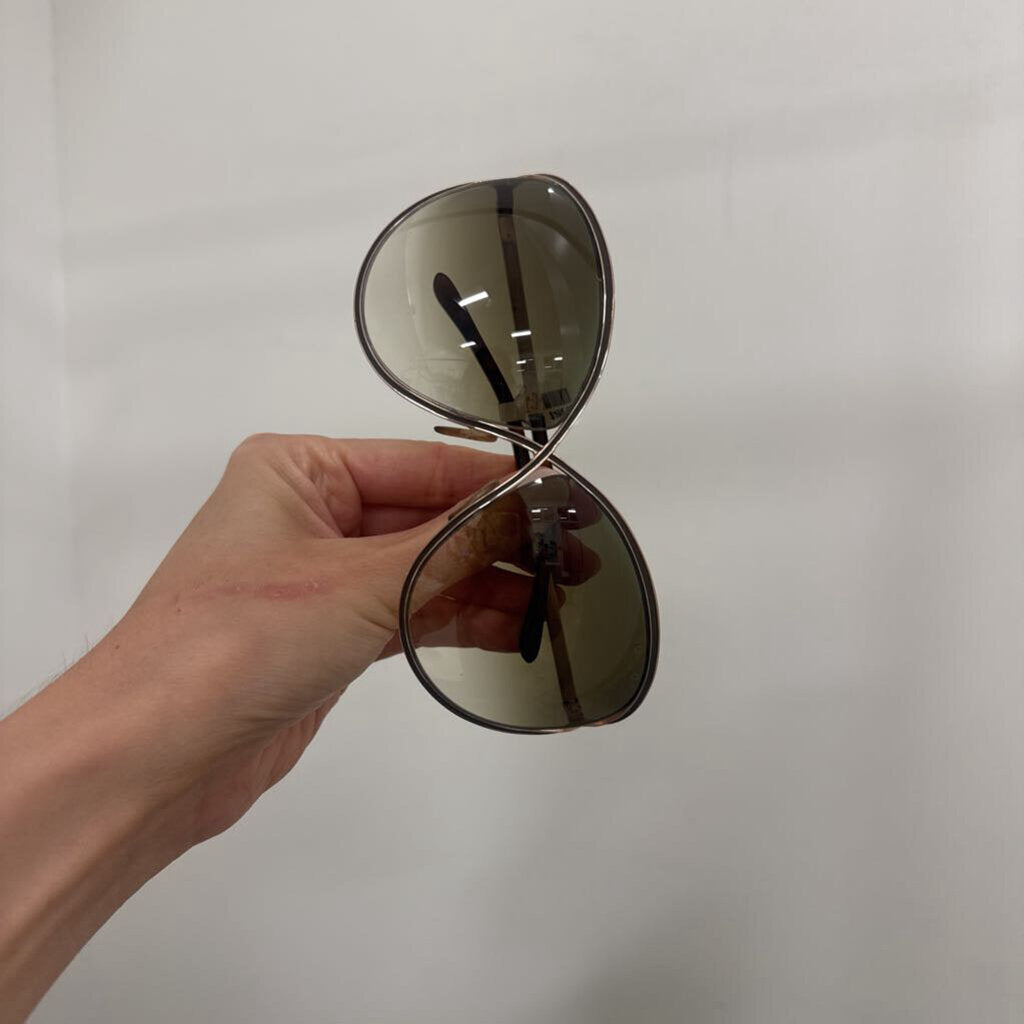 Brown Shield Sunglasses