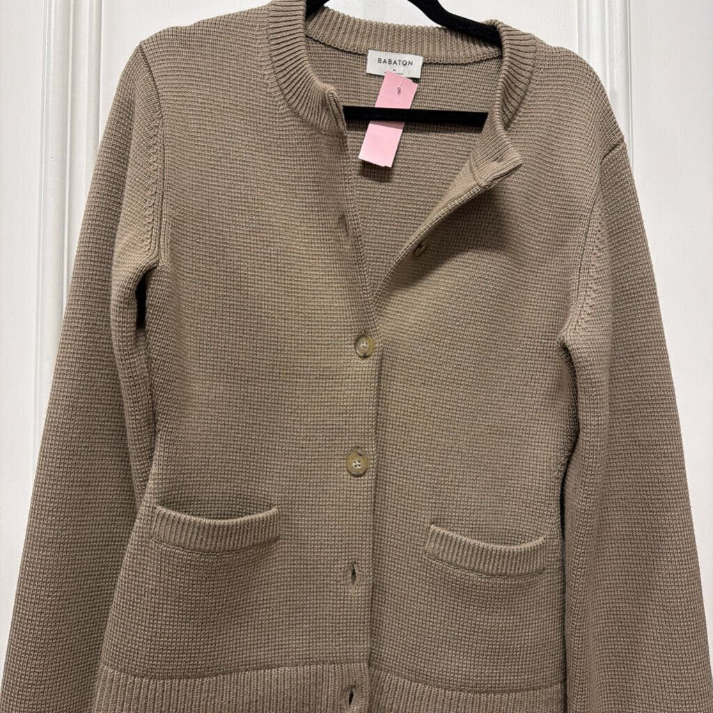 Brown Wool Cardigan (148)