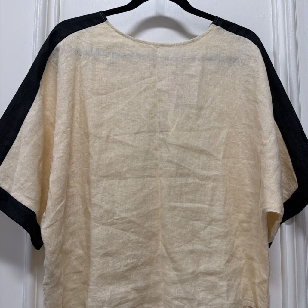 Black & Cream Linen SET NWT