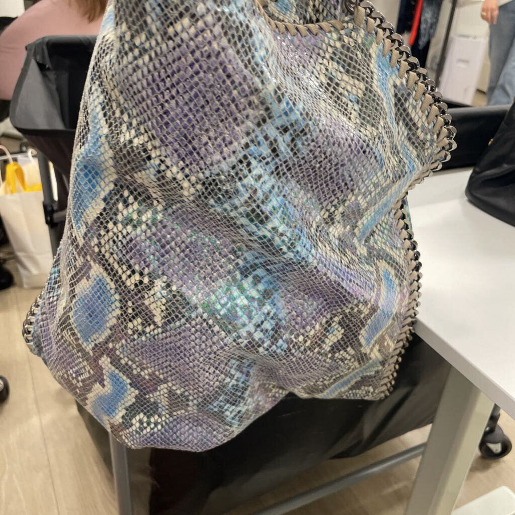 Multicolor Snakeskin Falabella Bag