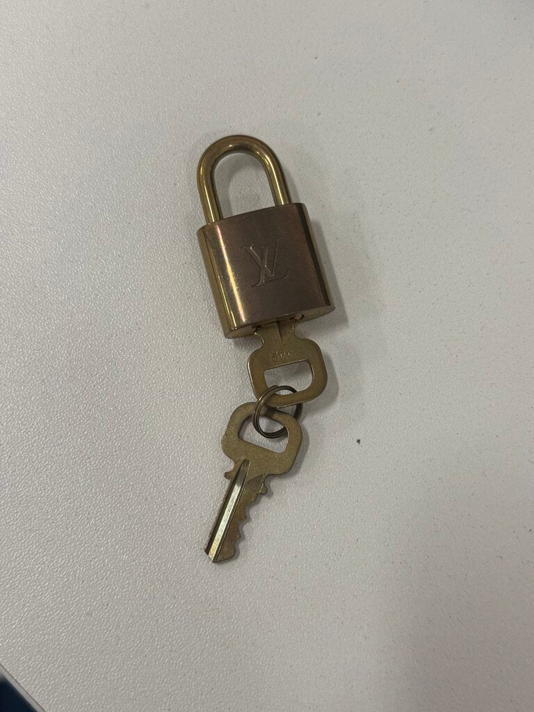 Brass Padlock & Key