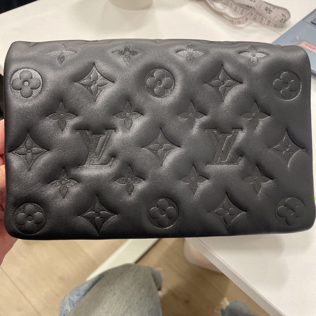Black Coussin Pochette Bag