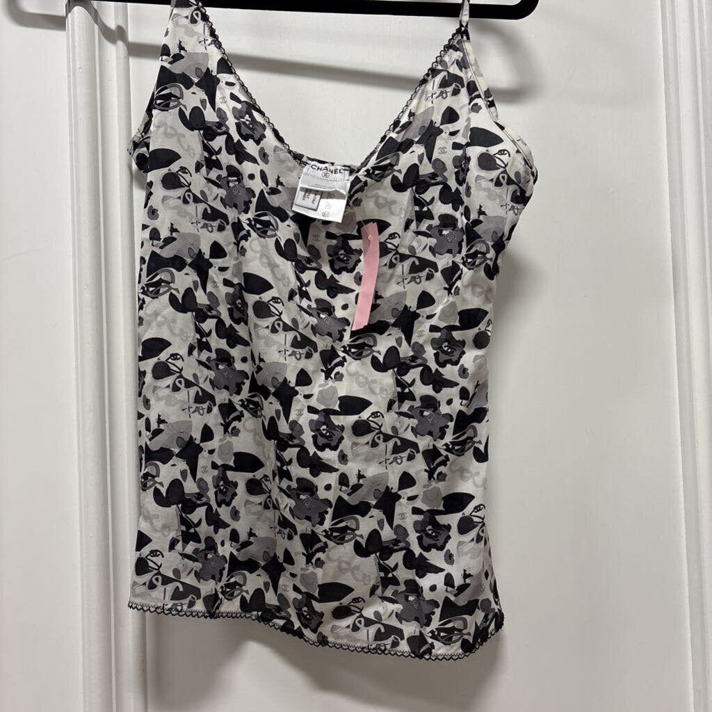 2005 Black/White Silk Tank