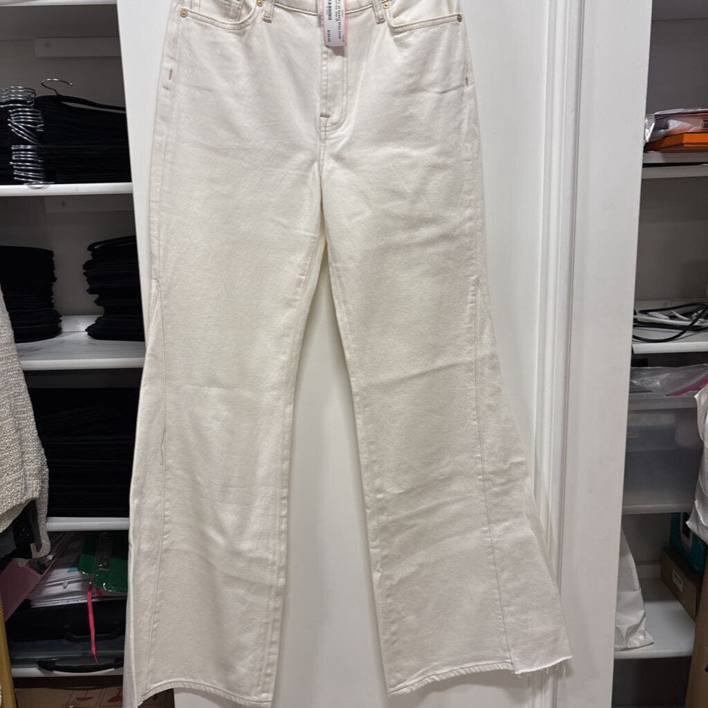 White Denim Boot Cut Jean