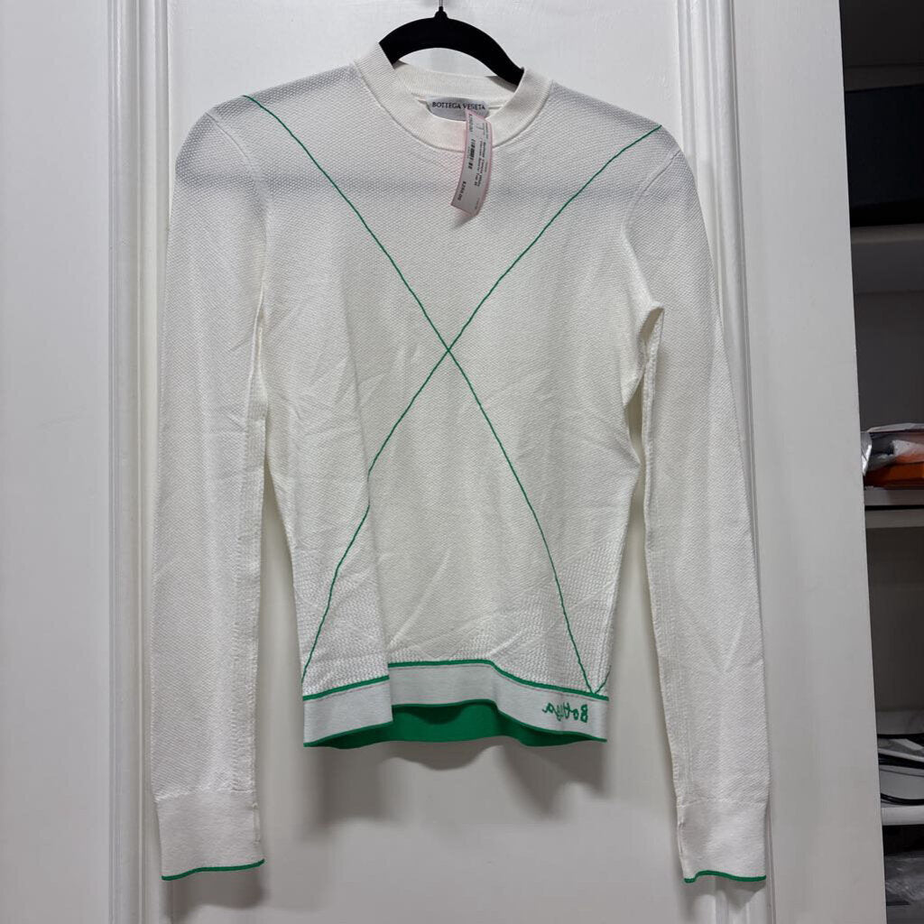 White Viscose Sporty Top