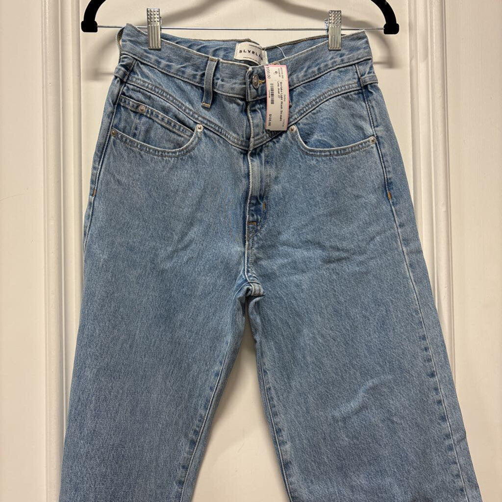 Light Wash Straight Leg Jean
