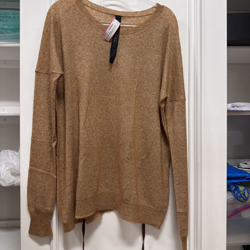 Brown Cashmere/Silk Sweater (est 950)
