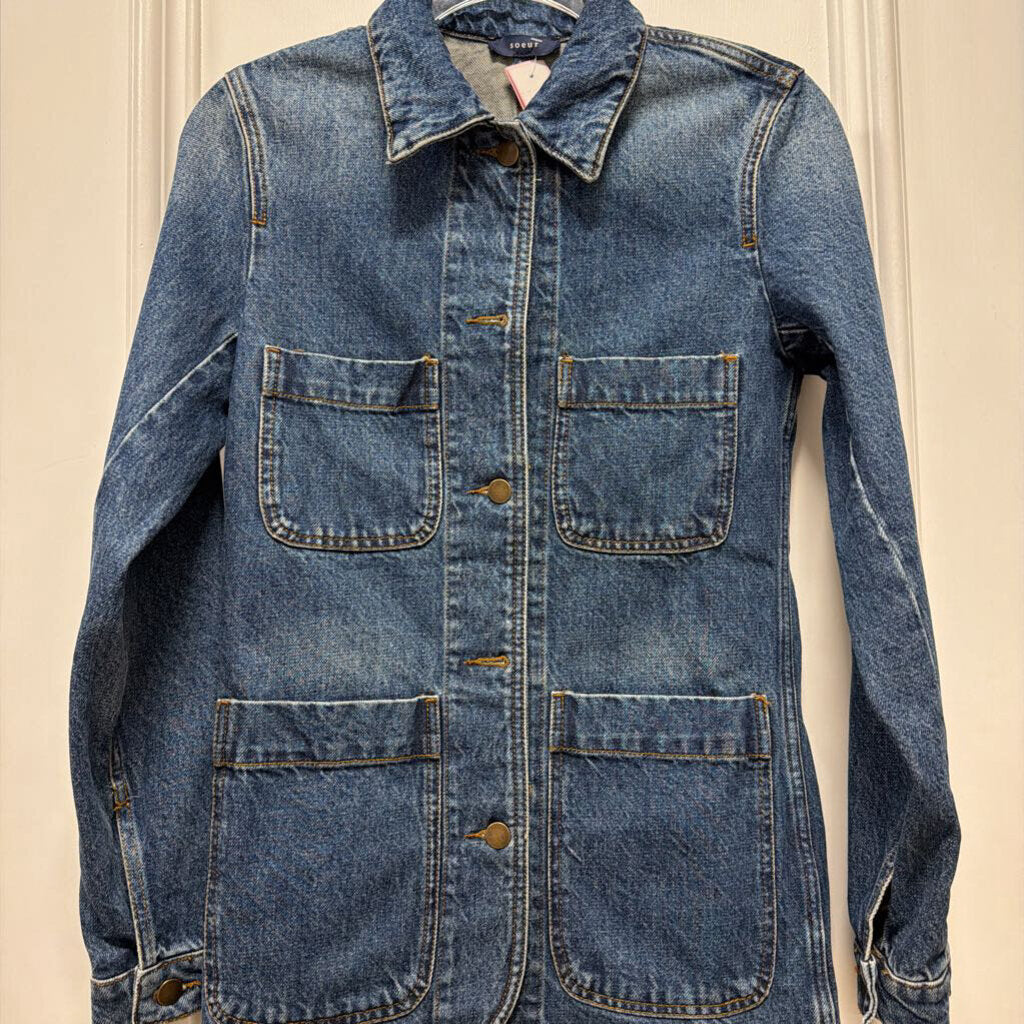 Blue Denim Jacket (450)