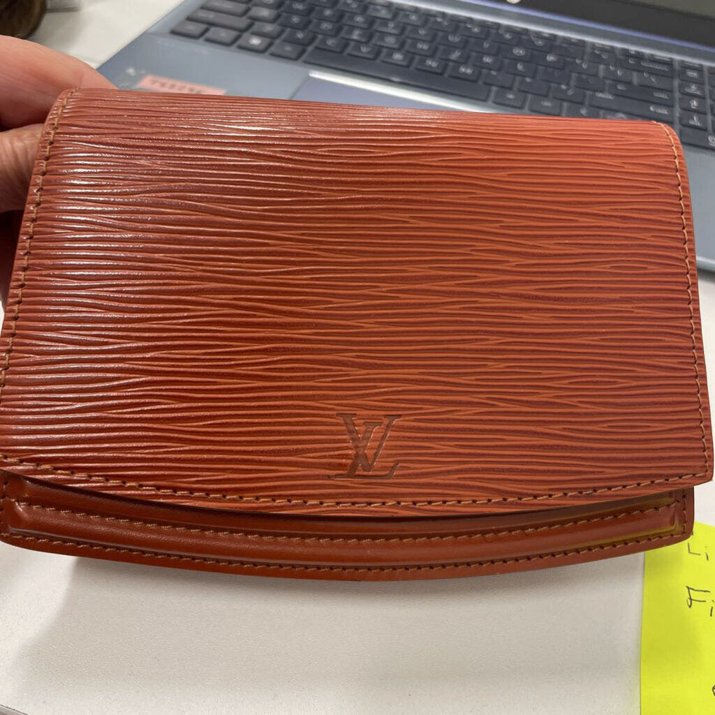 Brown Epi Leather Belt Bag