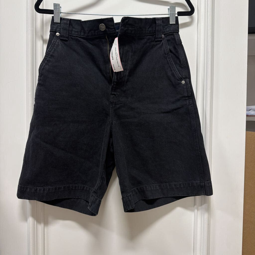 Black Denim Short