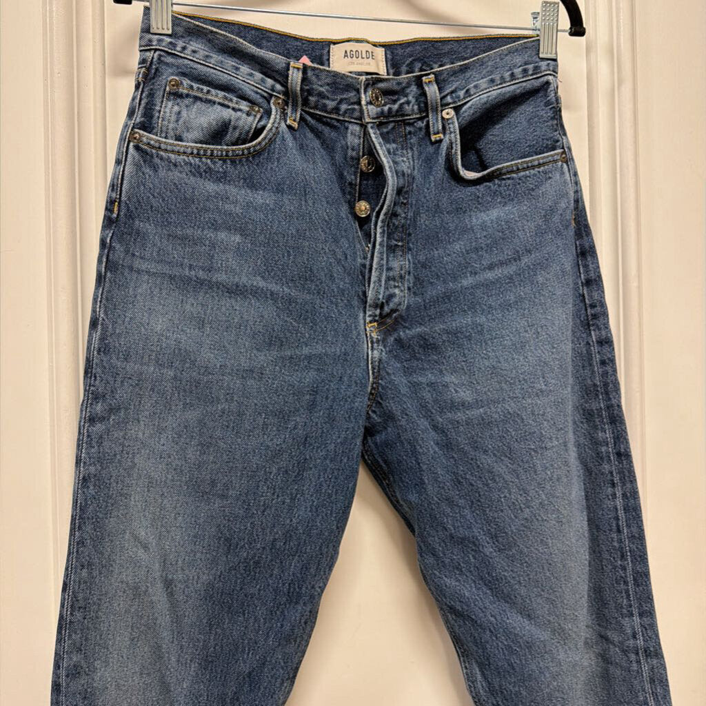 Dark Wash Straight Leg Jean