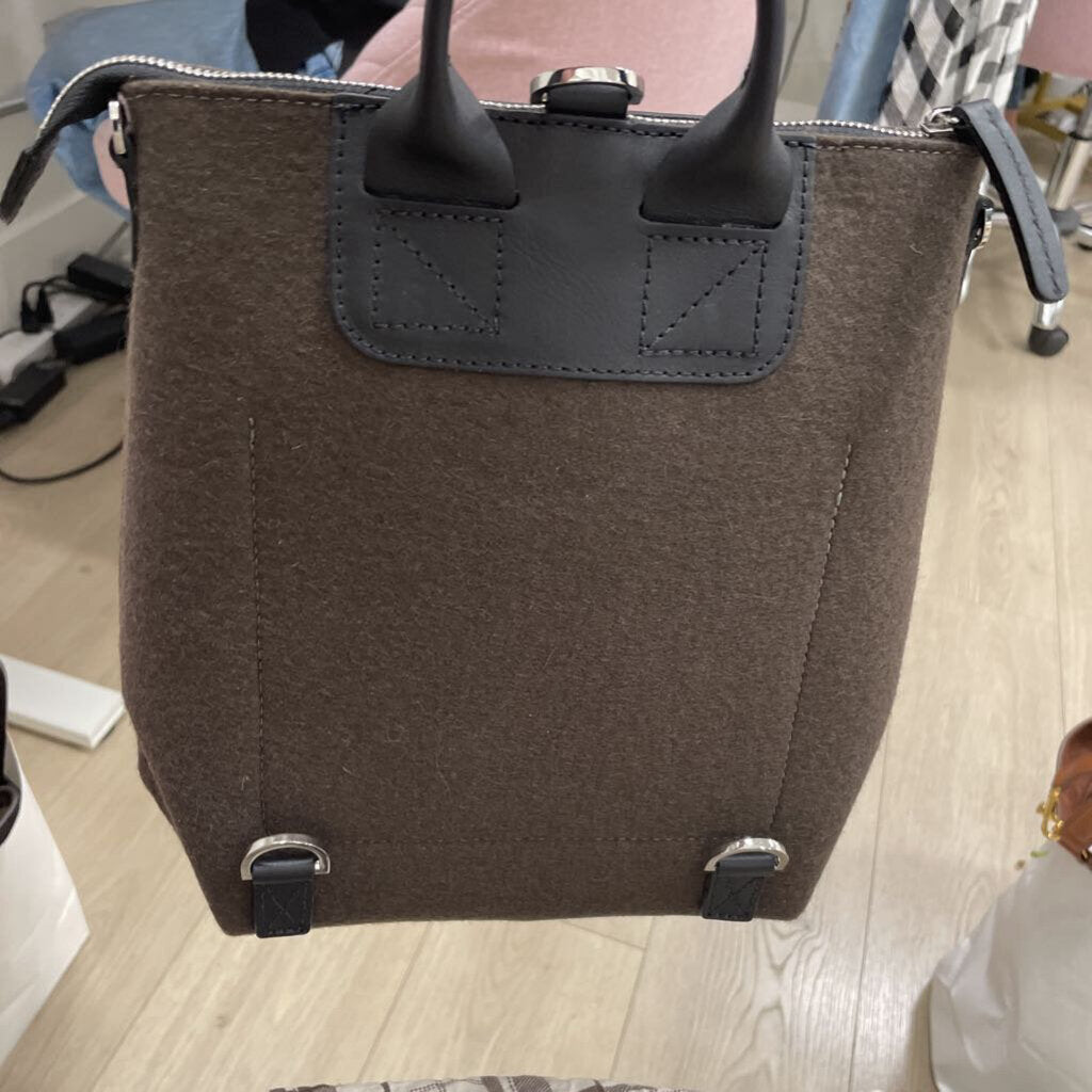 Olive Felt Backpack (NWT est 350)