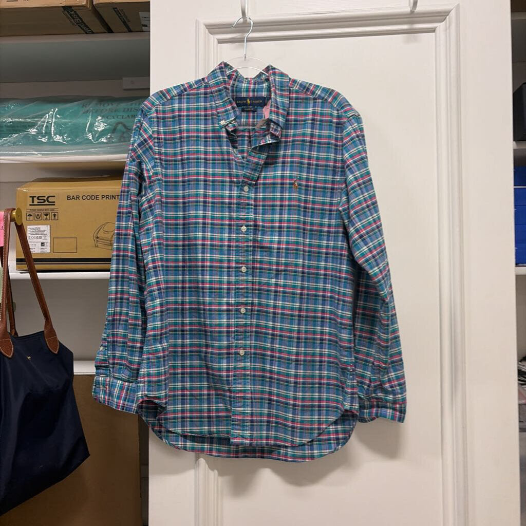 Multicolor Plaid Classic Fit Shirt
