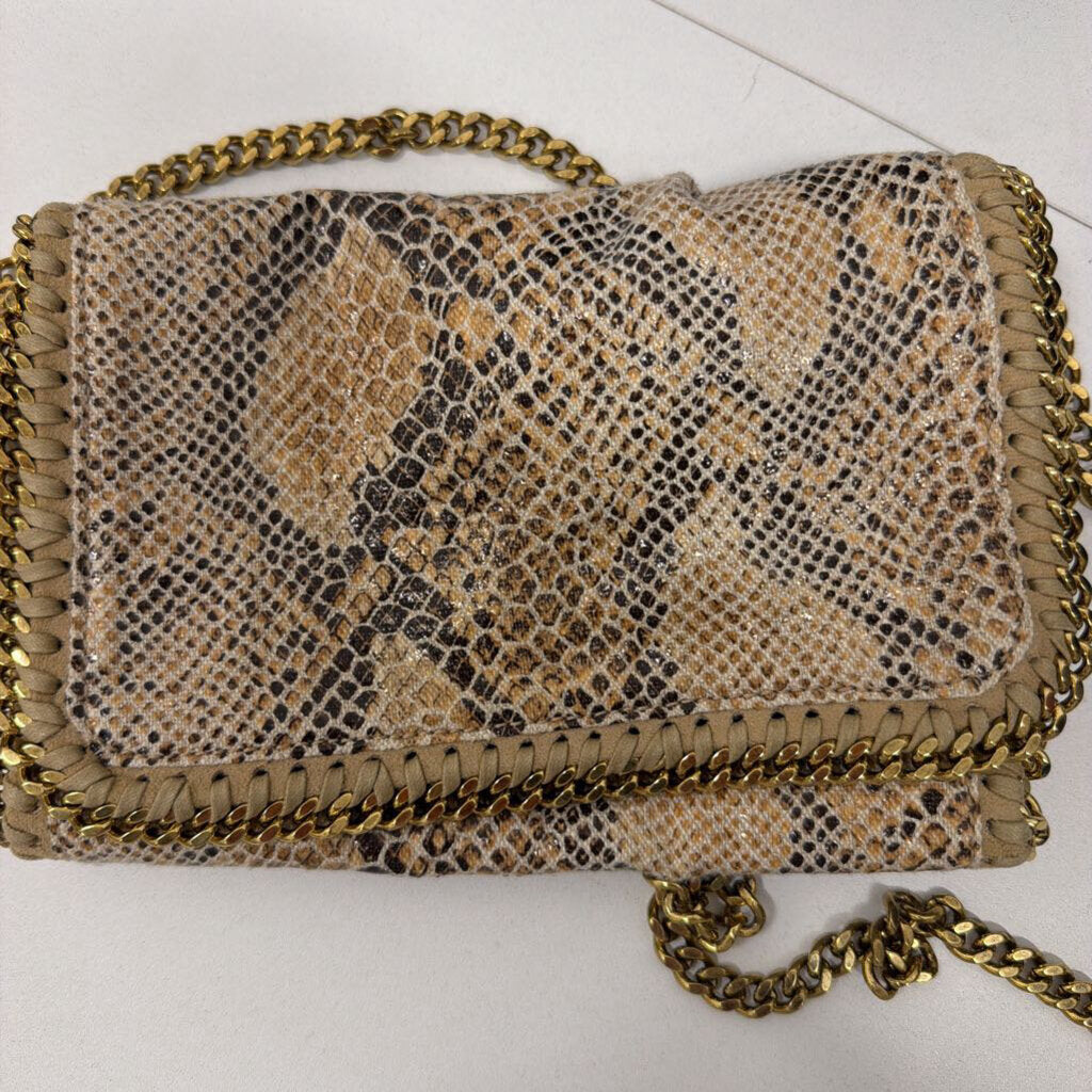 Leopard Gold Chain Crossbody
