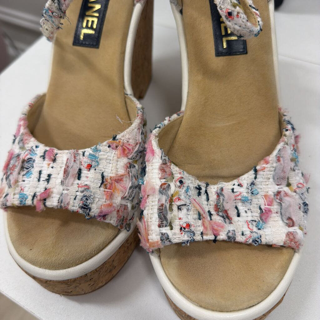 2023 Cork Tweed Wedges, 39.5