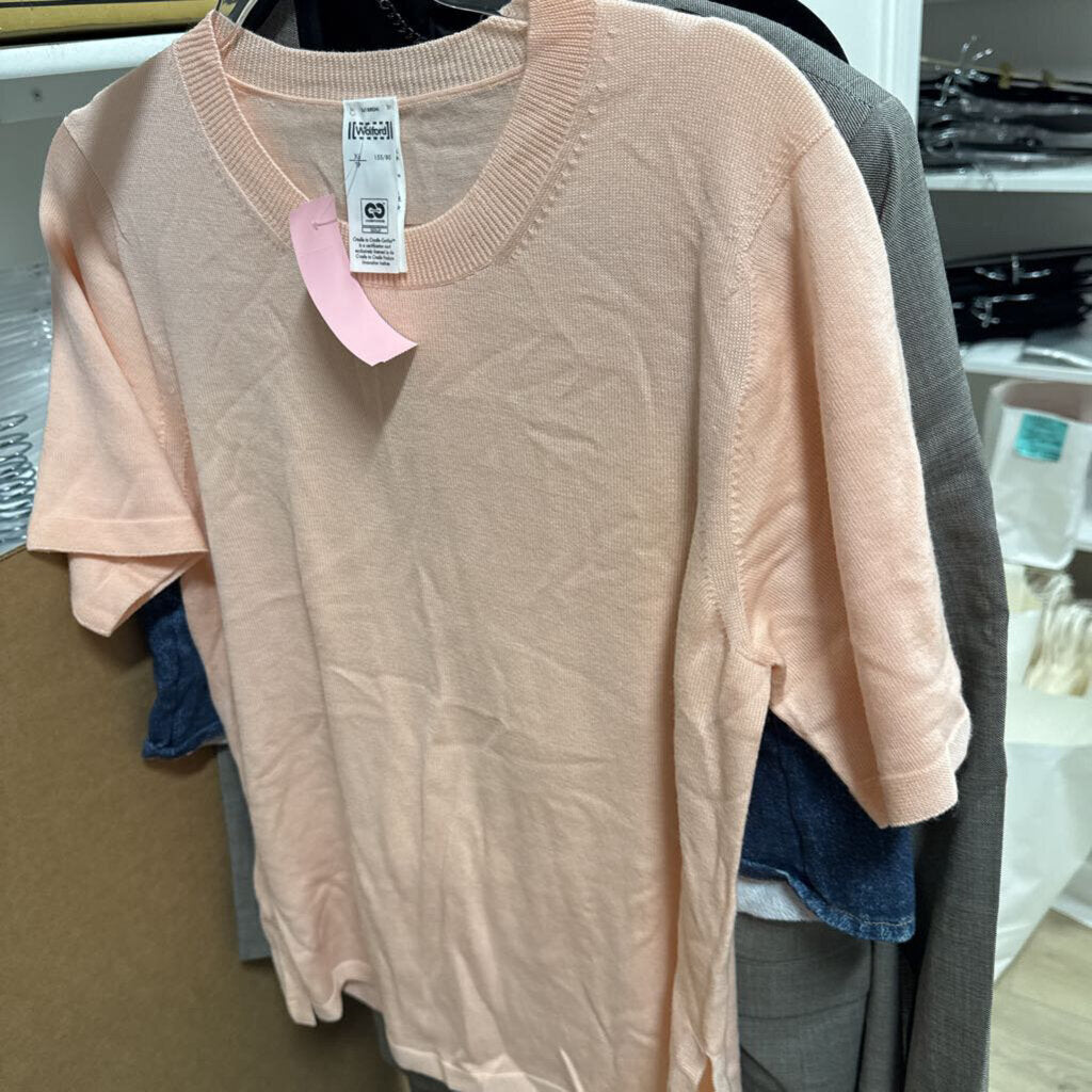 Pink Wool SS Sweater