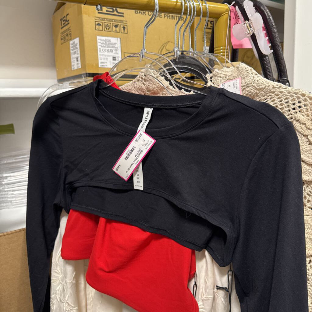 Black Nylon Shrug (NWT)